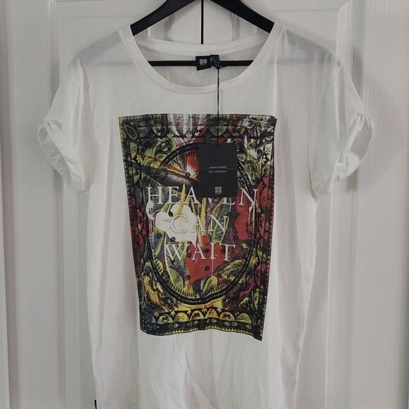 Womens sz L Lot Nixon Sombrio Kickee Bamboo Insight Mondetta Graphic Tee Legging - Picture 9 of 14